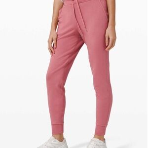 Lululemon Warm Down High Rise Jogger Modal (Briar Rose)